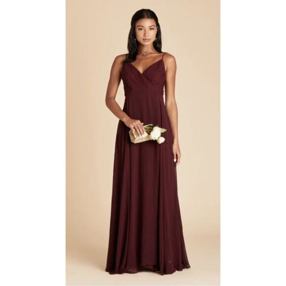 Birdy Grey Kaia Carbernet Bridesmaid Dress Size XS NWT - Picture 2 of 12